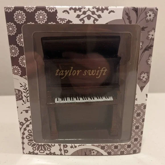 Taylor Swift Ornament Willow Piano Evermore Album Christmas Tree Holiday Present - Picture 5 of 12